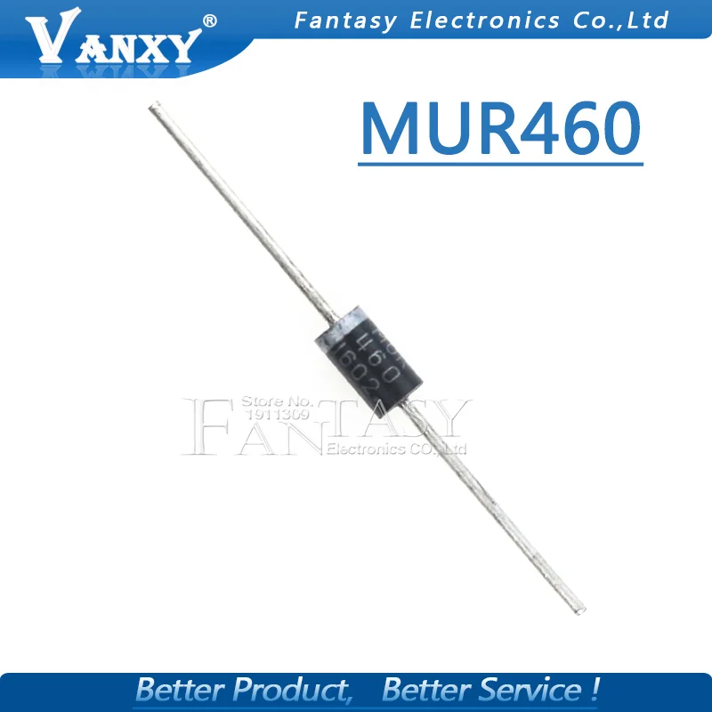20 шт. MUR460R DO-201 4A 600 в линия восстановления типа диод MUR460