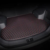 hexinyan custom car trunk mats for tesla models 3 model s model x car accessories styling