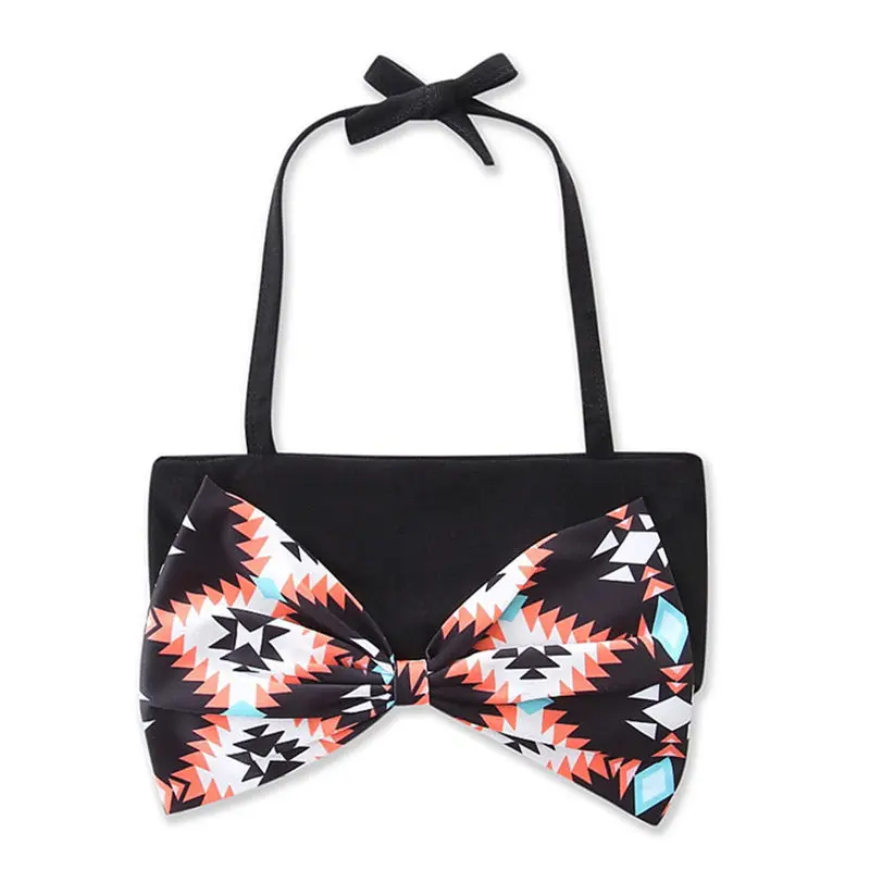 2017 детский летний купальный костюм удобная одежда с бантом для маленьких девочек