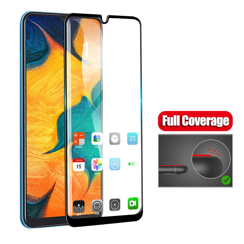 9 H Защитная пленка для экрана из закаленного стекла полная 360 samsung Galaxy a50 a10 a30 a40 a70