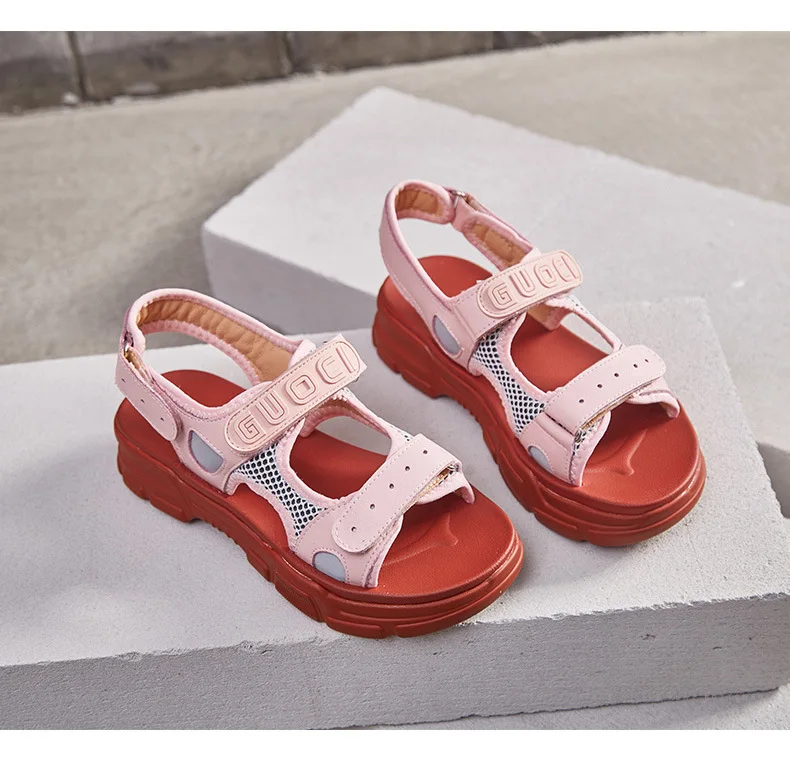 Женская обувь Женские сандалии на массивном каблуке zapatos de mujer Летние пляжные