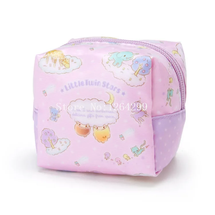 Синий Новая мода моя мелодия маленькая Две звезды Cinnamoroll помпон пурин для девочек Дети Мини Портмоне для детей Подарки - Цвет: Синий