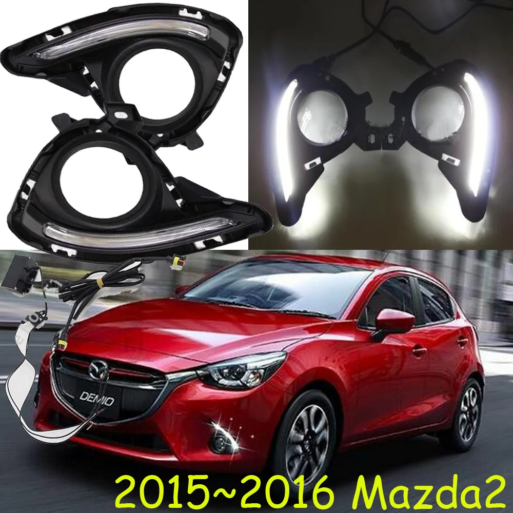 

Demio бампер светильник 2011 ~ 2013/2015 ~ 2016 Mazd 2 Дневной светильник, автомобильные аксессуары, demio Дневной светильник, светодиодный, Mazd 2 туман светильник, demio