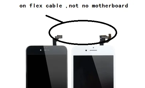 10 шт./лот сенсорный ЖК-экран дигитайзер стекло FPC разъем на гибкий кабель для iphone 5c