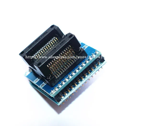 Адаптер SOP28 к DIP28 ic socket /SOIC28 IC Wide 300milic программатор адаптер | Электронные