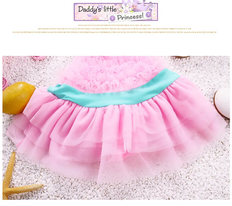 2016 купальник для девочек купальный костюм бикини малышей 1 предмет детский