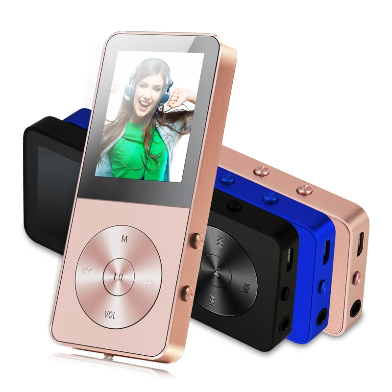 Металлический mp3-плеер без потерь HiFi MP3 музыкальный плеер с экраном 1 8 дюйма