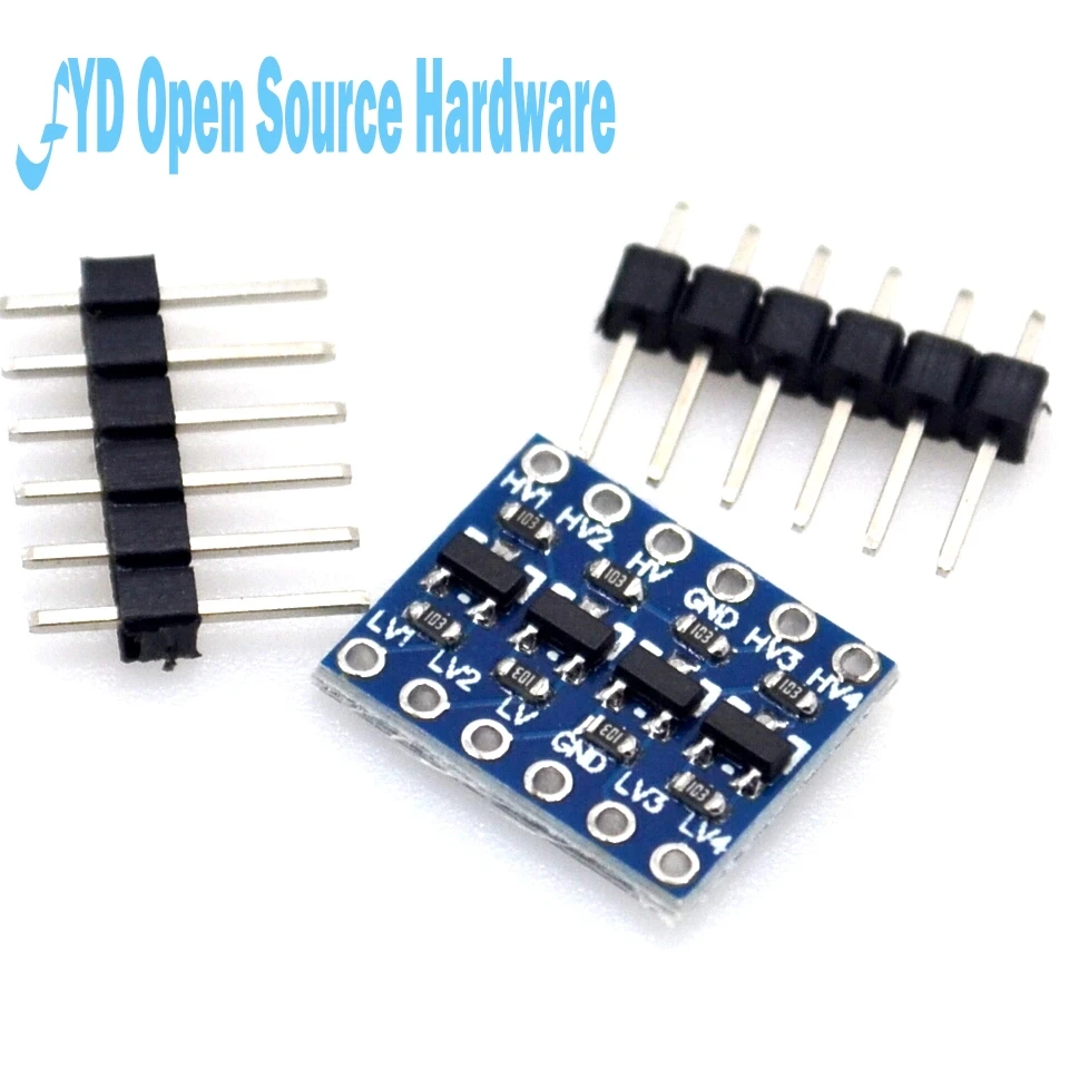 

5PCS 4 Channel IIC I2C Logic Level Converter Bi-Directional Module 5V to 3.3V