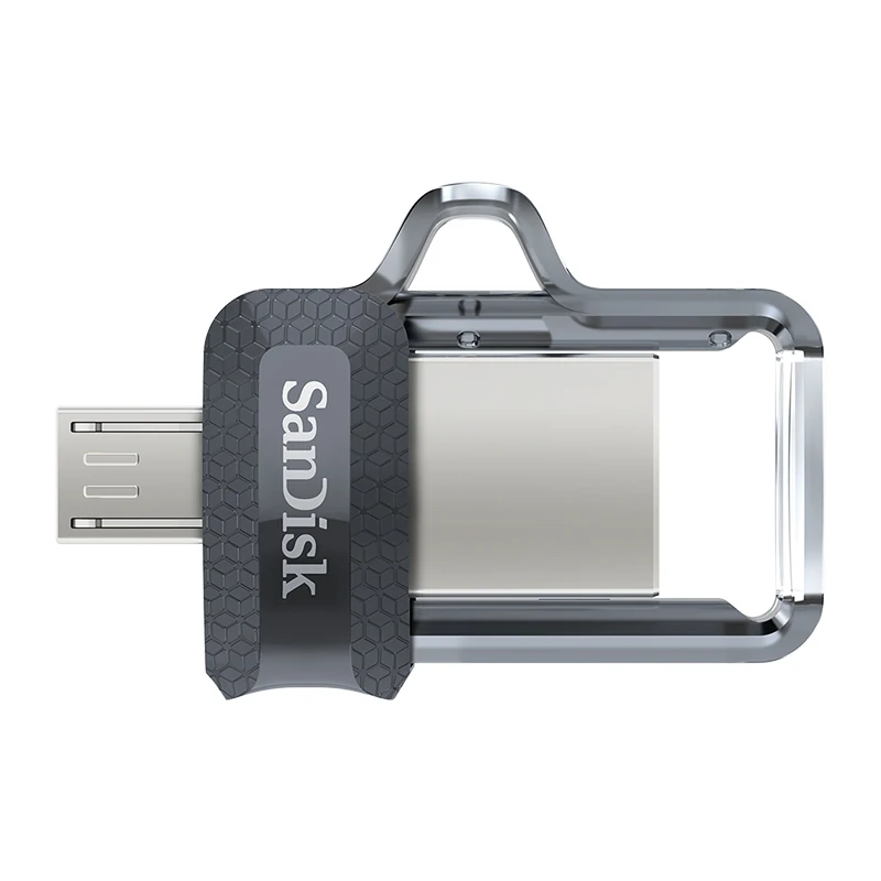 Двойной Флеш накопитель SanDisk USB флэш Ultra Dual 3 0 с эффектом приближения c зарядкой micro