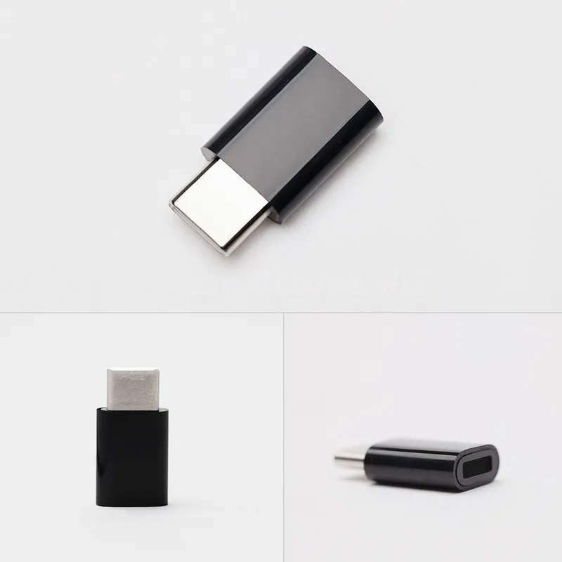 Оригинальный с местом для хранения USB 3 1 Type-C Male к микро-usb Female конвертер адаптер