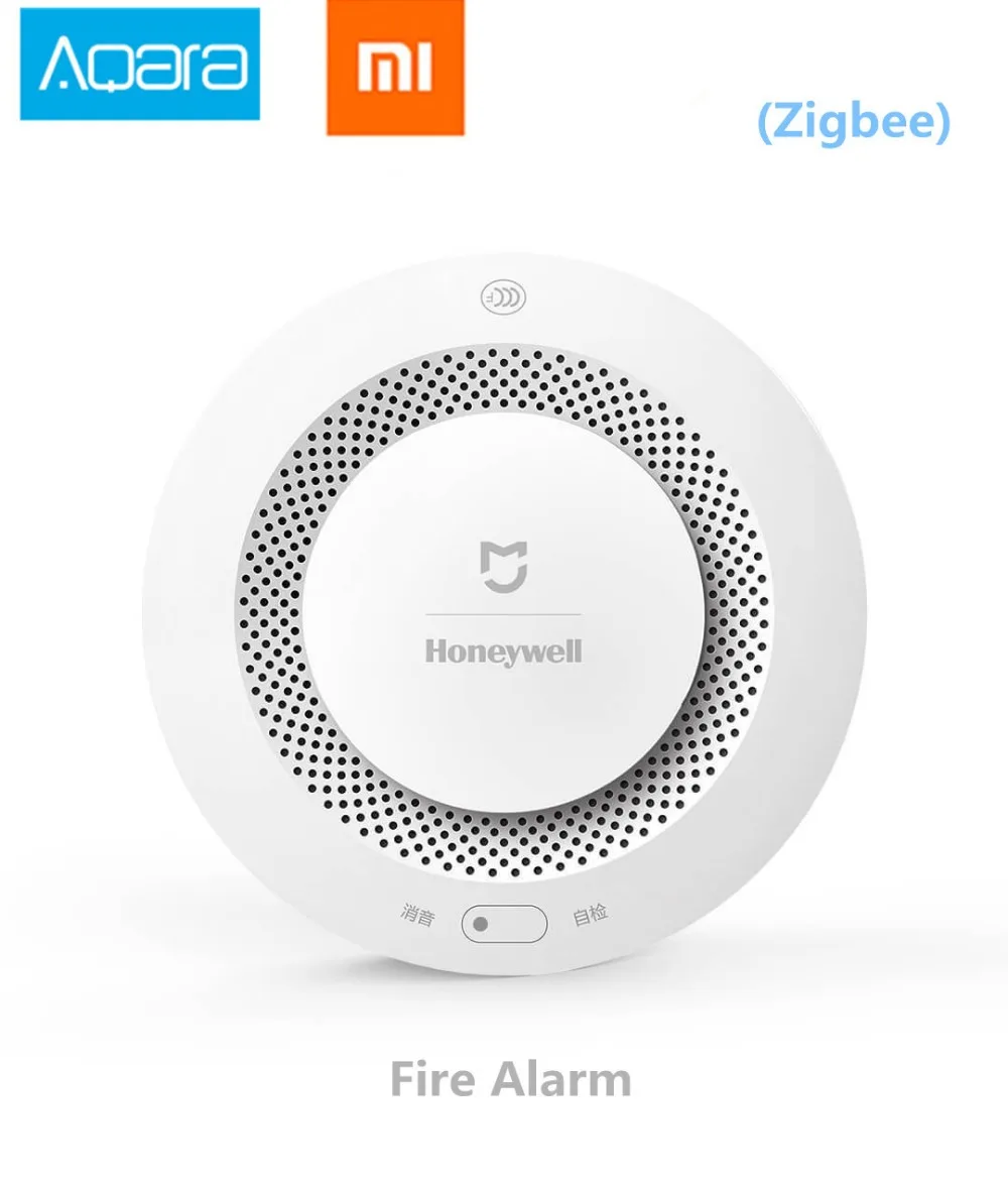 Xiao mi jia Honeywell детектор пожарной сигнализации Aqara Zigbee пульт дистанционного управления звуковая и визуальная сигнализация заметка работа с mi Home APP