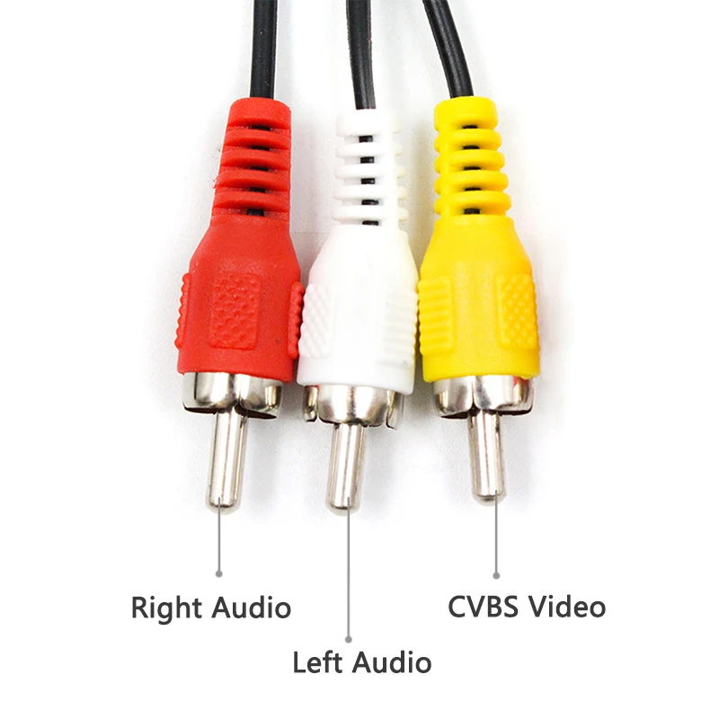 AV в 3RCA штекер 3 RCA Композитный Аудио Видео кабель 3X Розничная и оптовая продажа 1 м