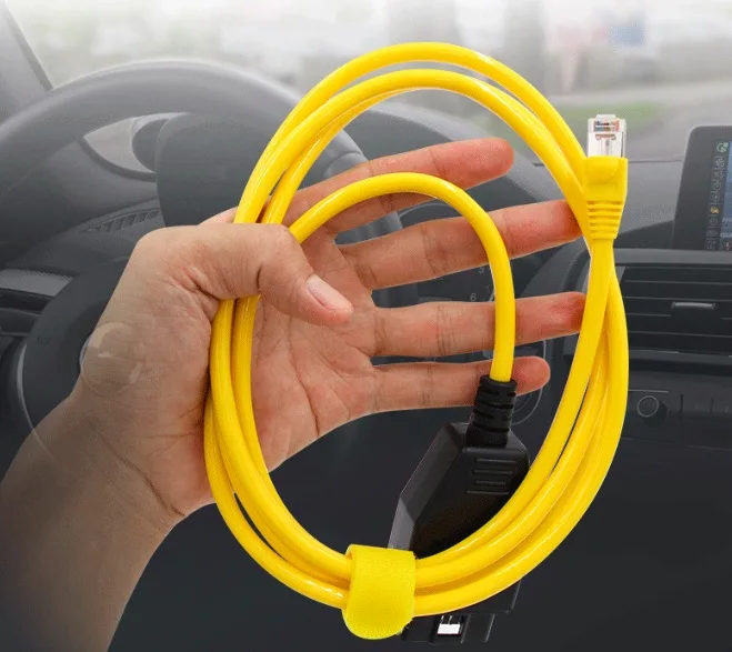 Кабель для передачи данных ENET Ethernet к OBD OBD2 Интерфейс E sys esys 3.23.4 V50.3| |
