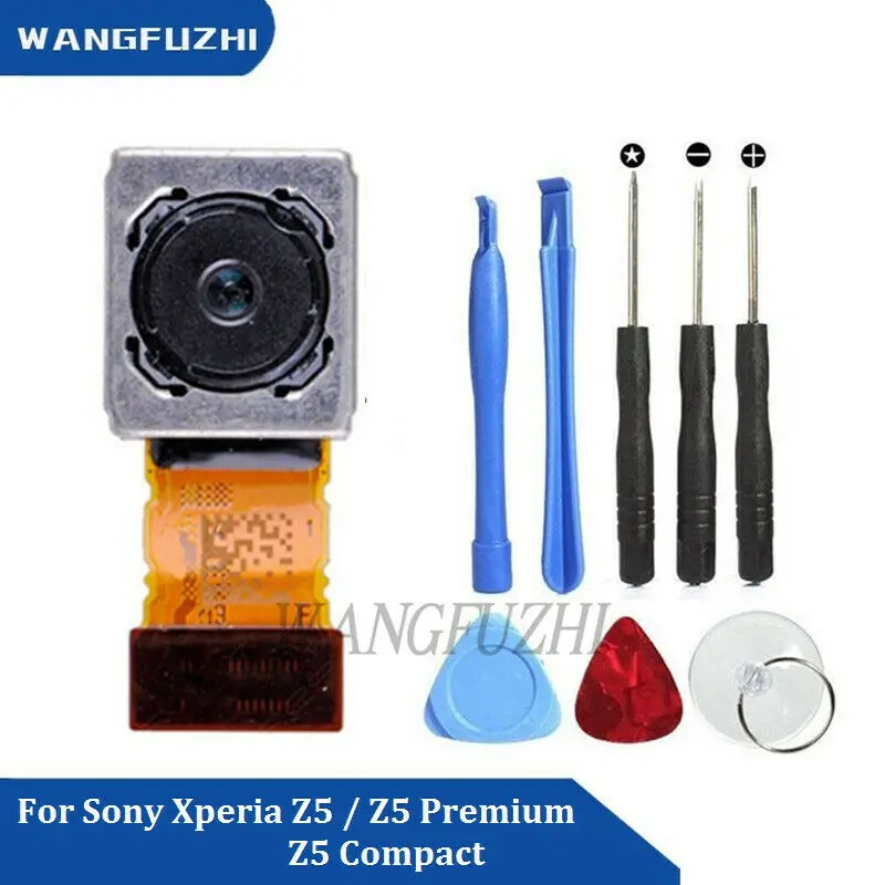 Оригинальный компактный модуль задней камеры WANGFUZHI для Sony Xperia Z5 / Premium/Z5 замена