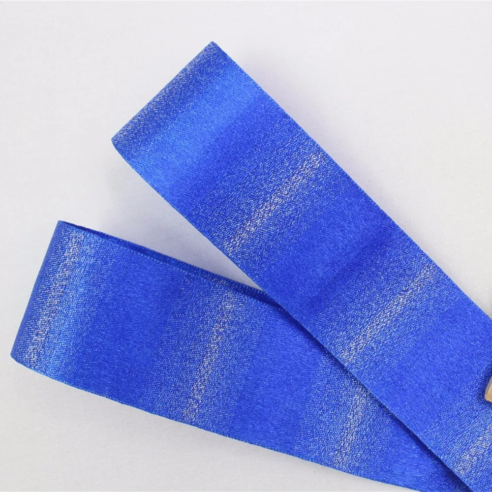 

16728-11F, 10 ярдов/рулон 38 мм Золотая лента рождественские вечерние свадебные украшения, подарочные упаковочные материалы, цвет на выбор.