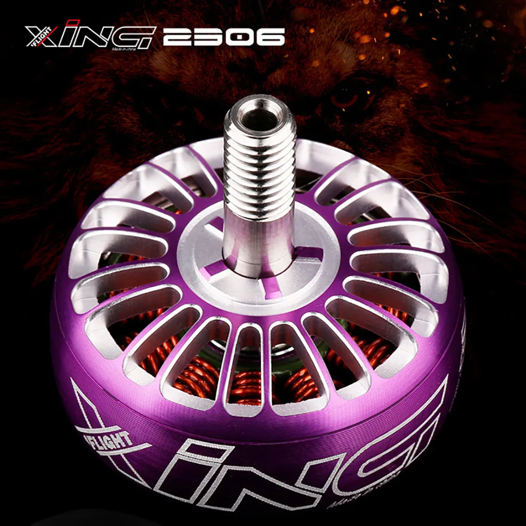 Детали дрона iFlight XING 2306 1700/2450/2750KV бесщеточный двигатель 2-4S для FPV RC Дрон аксессуары Z328