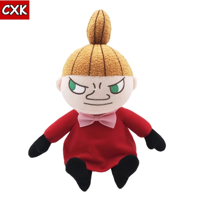 20 см Muumi Little My резиновая фигурка героя плюшевая игрушка Бегемот семья подлинный
