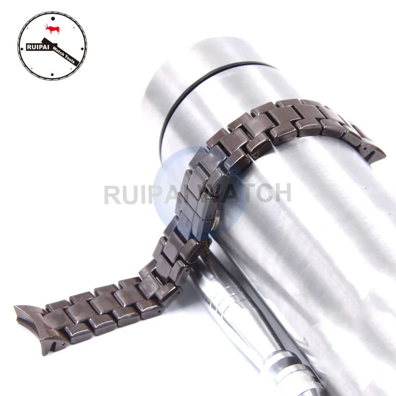 High End 22 мм коричневый Цвет Керамика Watchstrap наручные часы на аксессуары для AR1446