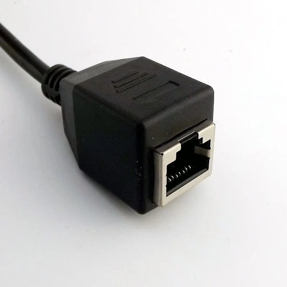 1xRJ45 Ethernet гнездовой разъем до 8 штырьков av-терминал пружинный адаптер