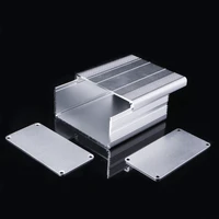 diy aluminum enclosure case electronic project pcb instrument box 100x100x50mm