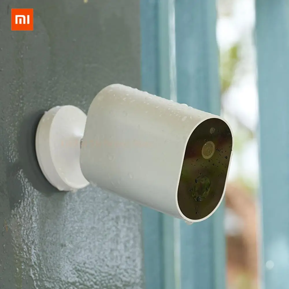 Xiaomi Mijia Xiomi умная беспроводная камера IP65 водонепроницаемая Пылезащитная 5100 мАч F2.6 диафрагма инфракрасная камера ночного видения CCTV 3