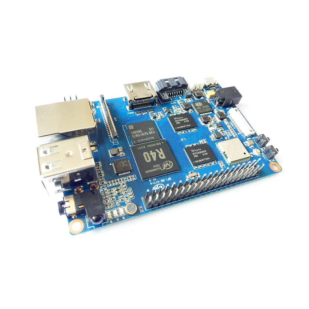BPI M2 Ultra R40 четырехъядерный процессор 2 Гб ОЗУ DDR3 с SATA Wi Fi Bluetooth 8 eMMC демонстрационная