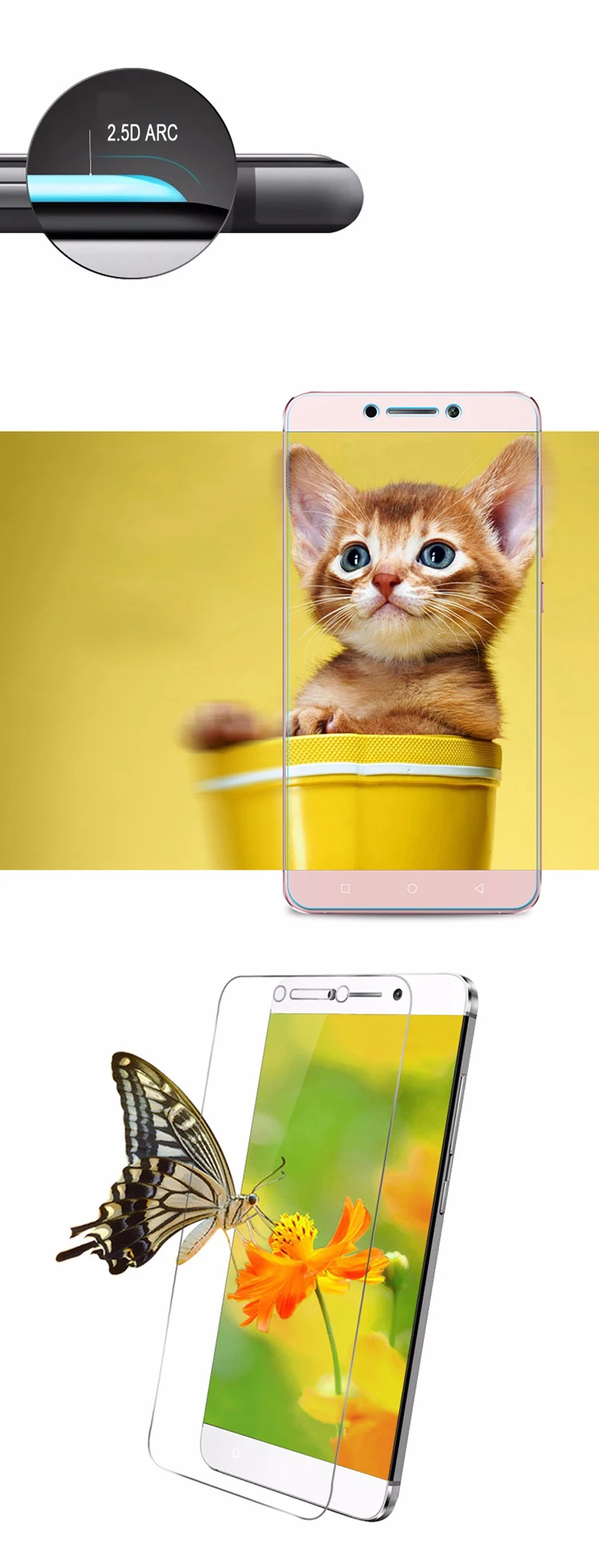 YIYONG 2.5D экранное стекло letv leeco le 2 pro закаленное стекло leeco le s3 Max 2 Защитная пленка для экрана letv leeco le2 Pro стекло
