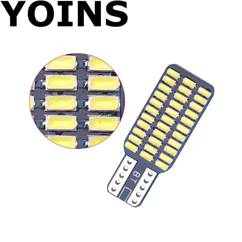 4 шт. T10 Canbus 33 SMD 3014 белый лед синий теплый светодиодный светильник для W5W 194 168 2825