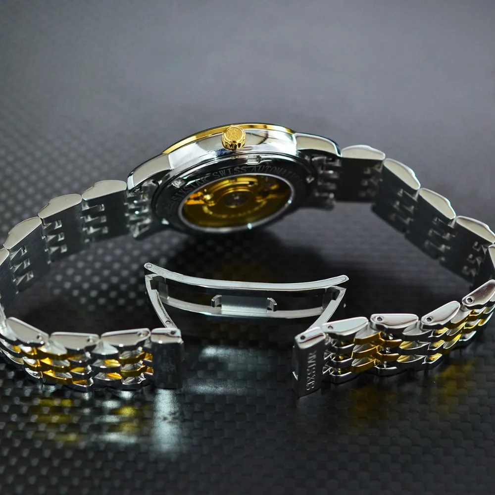 Vintage Concept SIXSTAR Men Automatic Watch ETA2824 Movement Fashion Stainless Steel 10ATM Sapphire Casual Business | Наручные часы