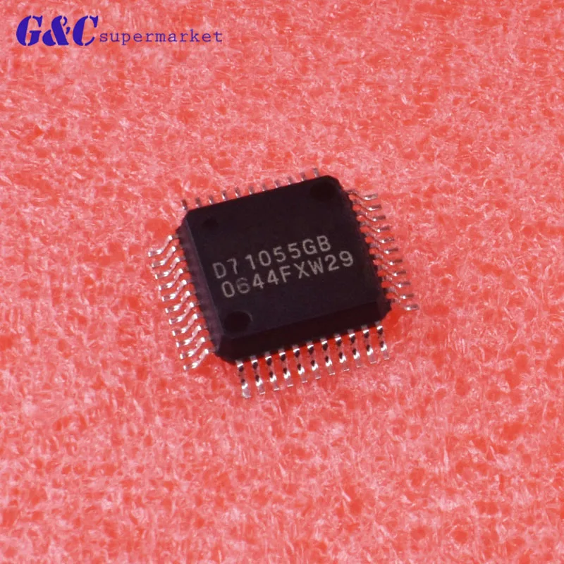 1 шт./5 шт. блок параллельного интерфейса хорошего качества D71055GB 71055 44 TQFP