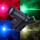 Цветной Прожектор 10 Вт RGBW, светодиодный сценический прожектор, профессиональный DMX 6CH диско KTV DJ сценический эффект освещения
