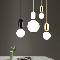 modern milk globe glass pendant lights for dining room bar restaurant deco kitchen room hanging pendant lamp fixtures