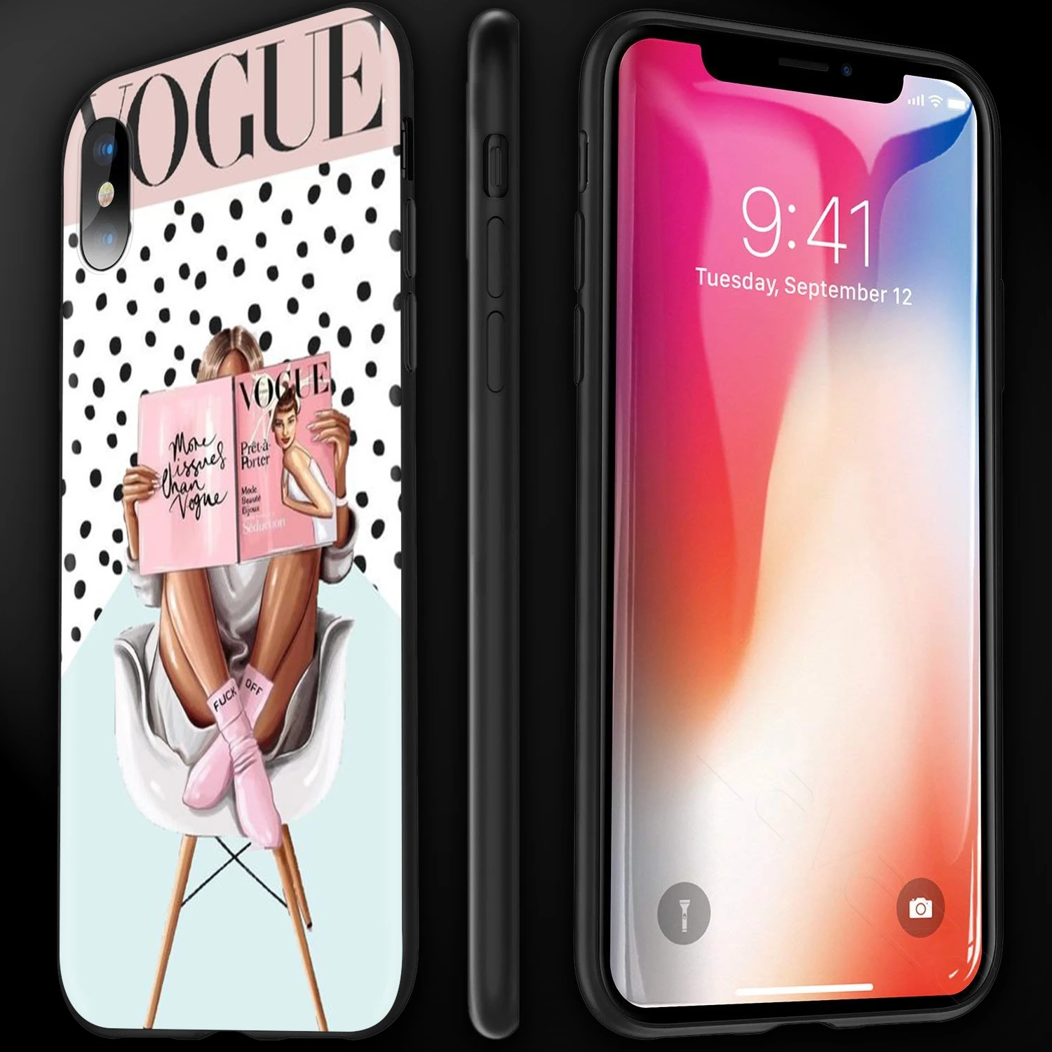Lavaza Vogue Princess Girls Female Coffee Чехол для iPhone 12 mini 11 Pro XS Max XR X 8 7 6 6S Plus 5 5s se | Мобильные