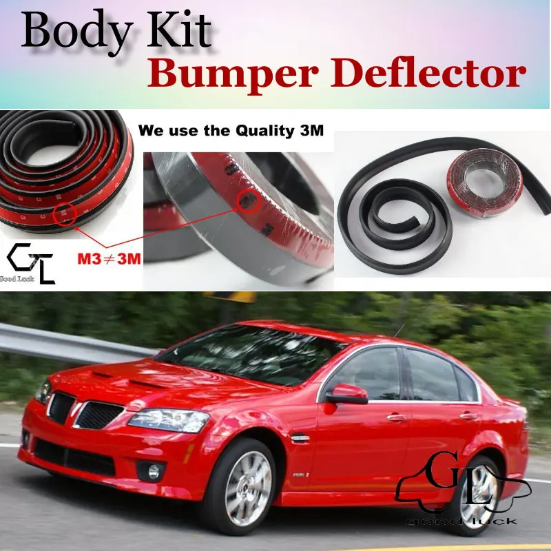 Дефлектор губ бампера для Pontiac G6 G8 передняя юбка спойлера ДЛЯ TopGear Friends тюнинга