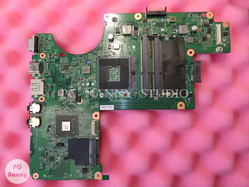Материнская плата PCNANNY 0mnynp MNYNP для ноутбука Dell Vostro 3350 материнская HM67 DDR3 GMA HD 3000 |