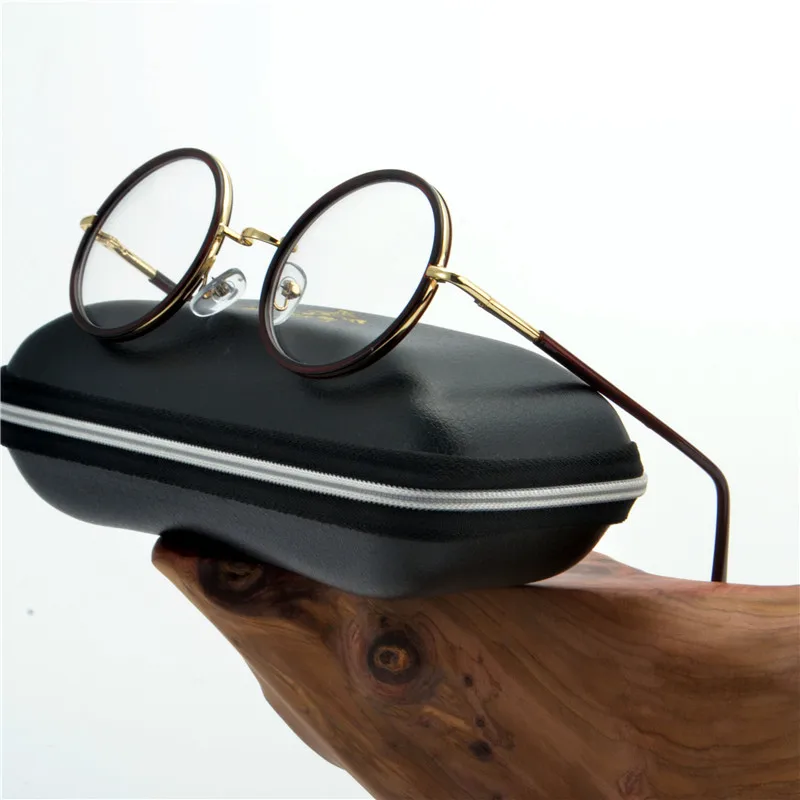 Женская дизайнерская оправа для очков MINCL винтажная в стиле ретро с круглыми