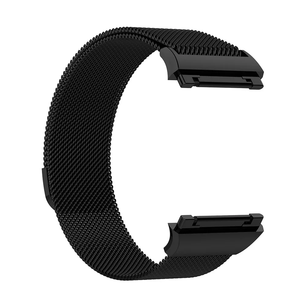 as pictures Для Fitbit ионной нержавеющей стали металлический ремешок Миланская петля сетка наручные часы ремешок - Цвет: as pictures