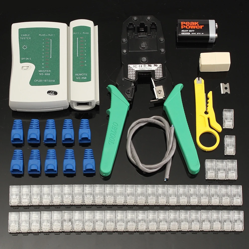 

Тестер кабеля RJ45 Cat5e Cat6