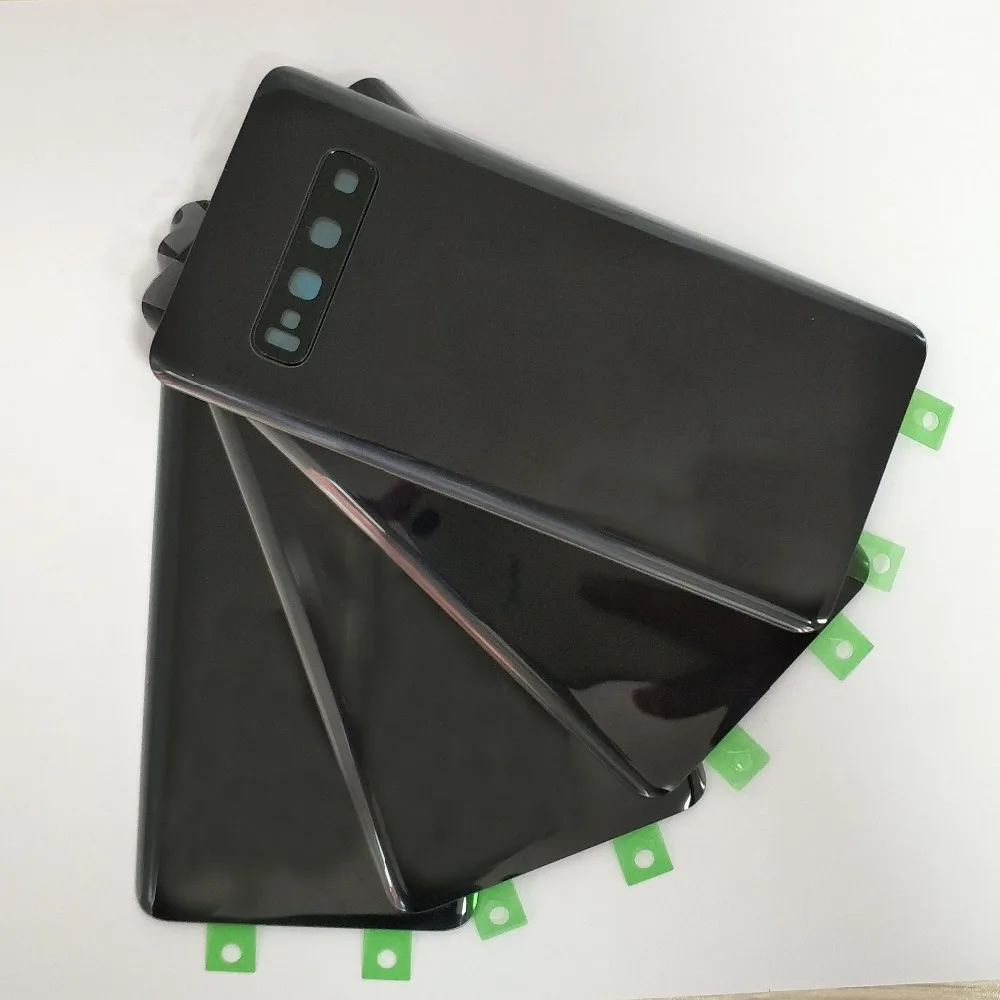 Новинка замена заднего стекла для Samsung Galaxy S10 G9730 Крышка батарейного отсека Задняя