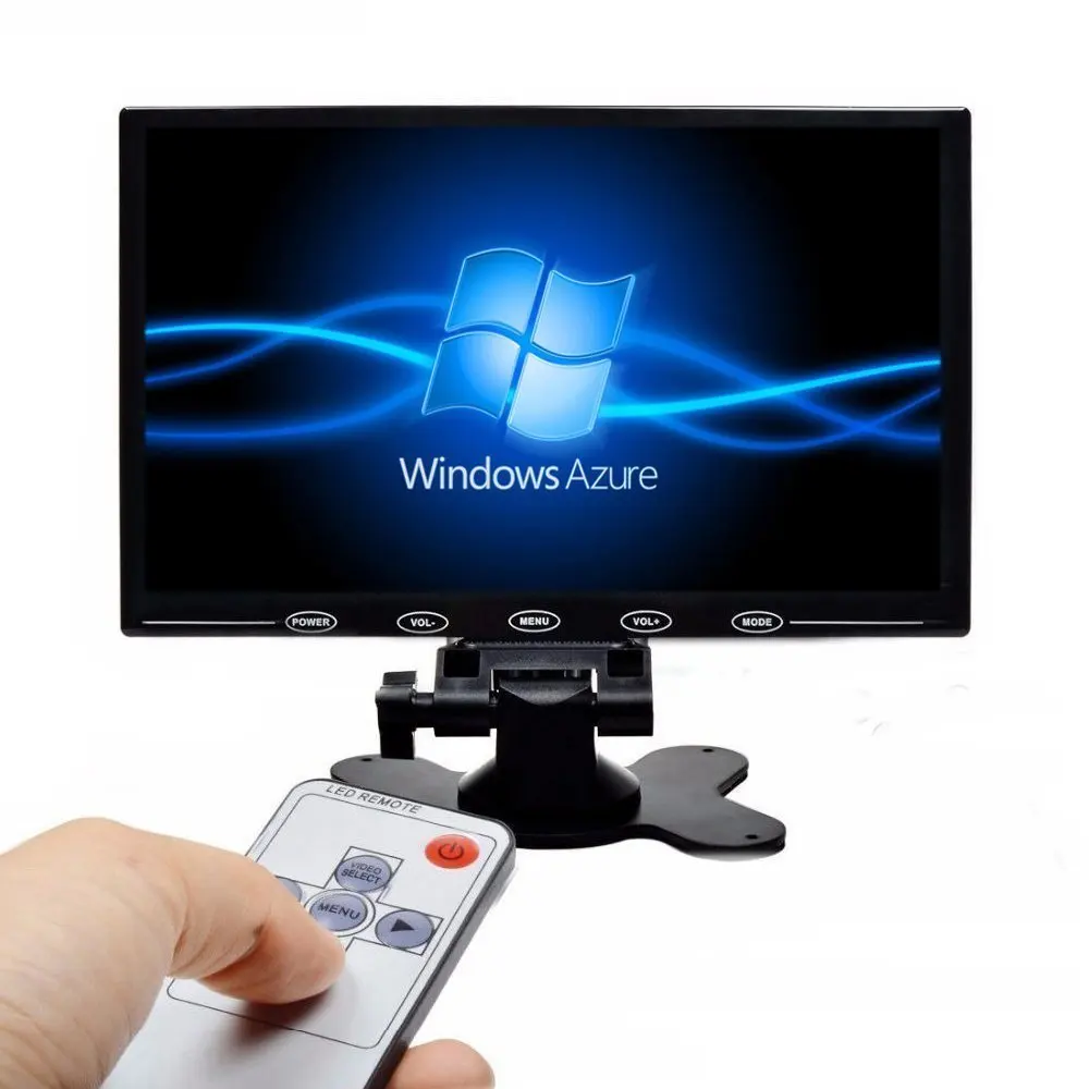 AMPrime 9 &quotультратонкий HD цветной TFT 2 видео вход автомобильный монитор дисплей