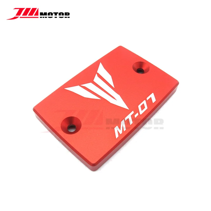 Логотип MT07 мотоциклетная CNC алюминиевая передняя Крышка Резервуара тормозной