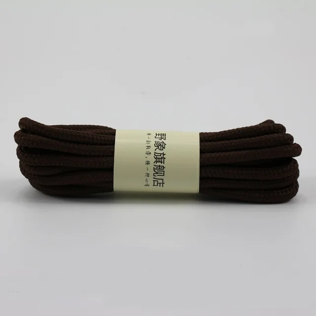 brown black 1 пара нейлоновых шнурки без завязок металлические запирающиеся круглые шнурки кроссовки ленивый Эластичный шнурок - Цвет: brown black