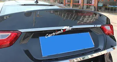 Крышка багажника из нержавеющей стали для Chevrolet Malibu 2016 2017 1 шт. | Автомобили и