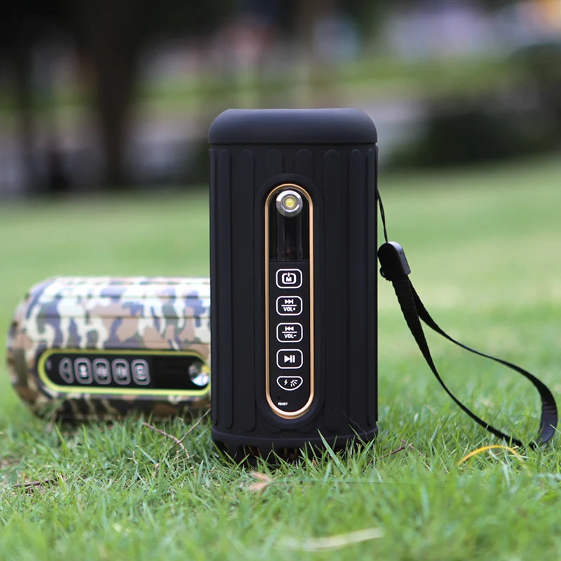 Портативный Открытый Велоспорт Bluetooth динамик 6600 мАч power Bank мощный