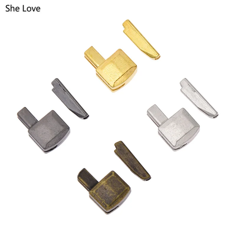 

Chzimade 10 Sets 8# Metal Repair Zipper Stopper DIY Sewing Zipper Accessories for Clothes
