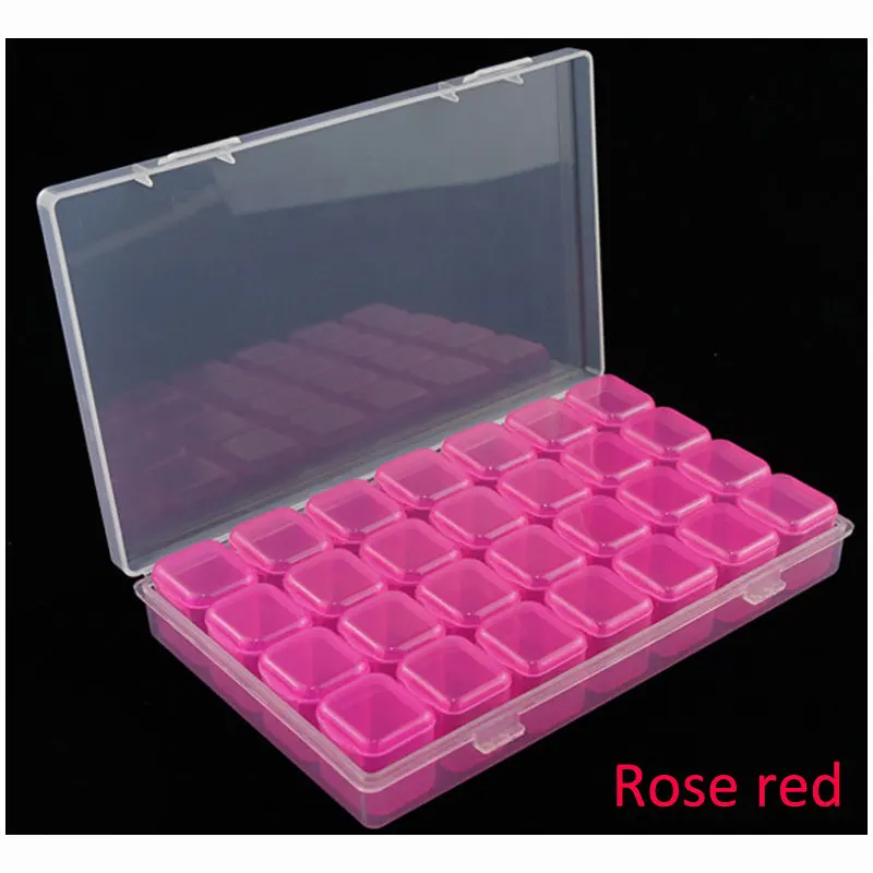 DPF 28 бутылок противоударный Прочный коробка для алмазной живописи и узором