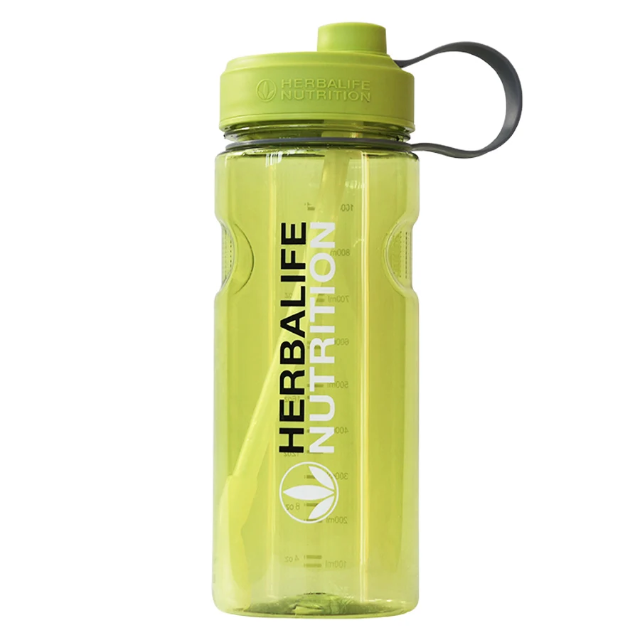Большой размер 1000 мл зеленый Herbalife питательная Посуда шейкер для протеина