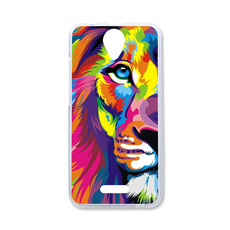 T083 Bolomboy крашеный Чехол для чехол Wiko Harry силиконовый мягкий бант из ленты TPU с изображением чехол s для Wiko Гарри крышка полевые цветы милые животные школьные сумки 5,0 дюймов - Color: T083
