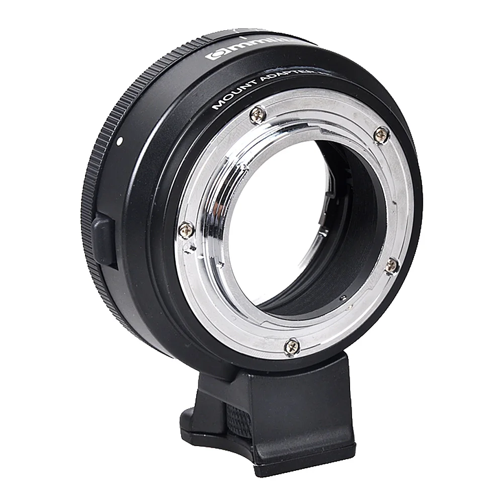 Адаптер для крепления объектива Commlite с циферблатом диафрагмы Nikon F объектив