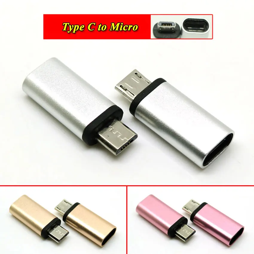 ChengHaoRan 3 шт./лот адаптер lightning Type-C к Micro USB / 0 Type C для iPhone/Android передачи данных |